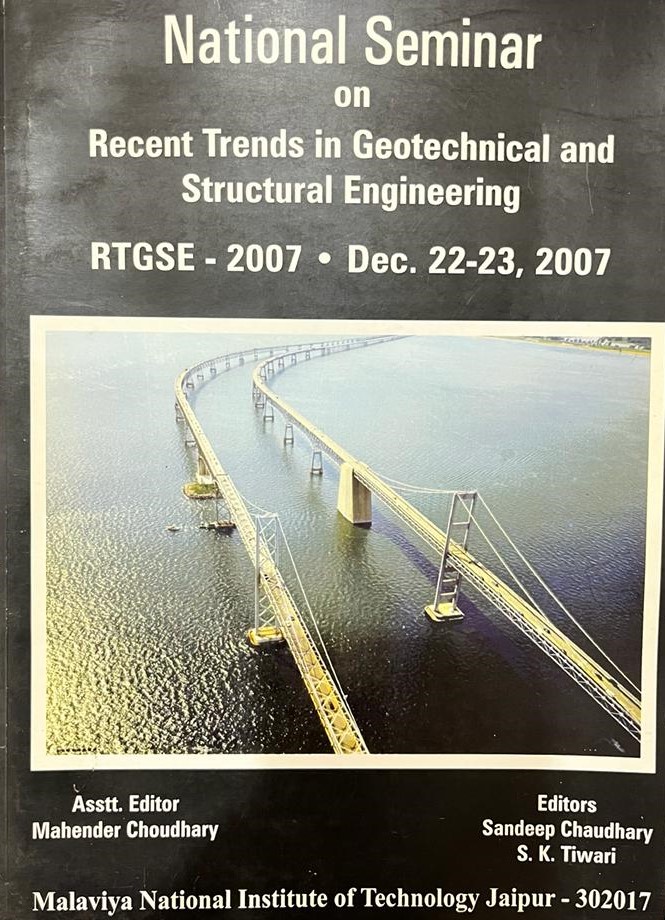 Cover of Recent trends in Geotechnical and Structural Engineering