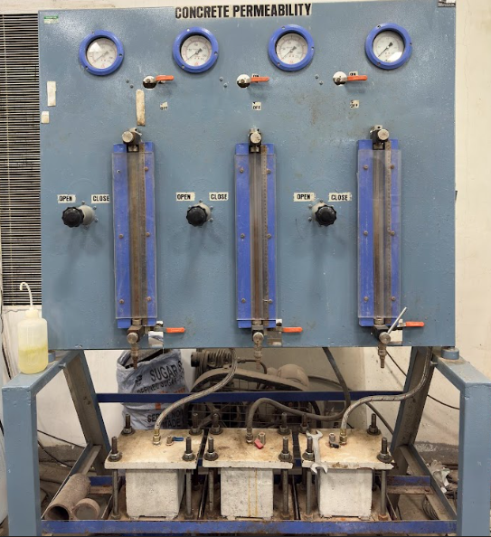 Permeability test apparatus